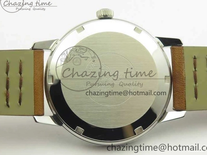 1222 Seamaster 30 1962 SS TW Best Edition White Dial On Leather Strap MIYOTA Timeless 8078